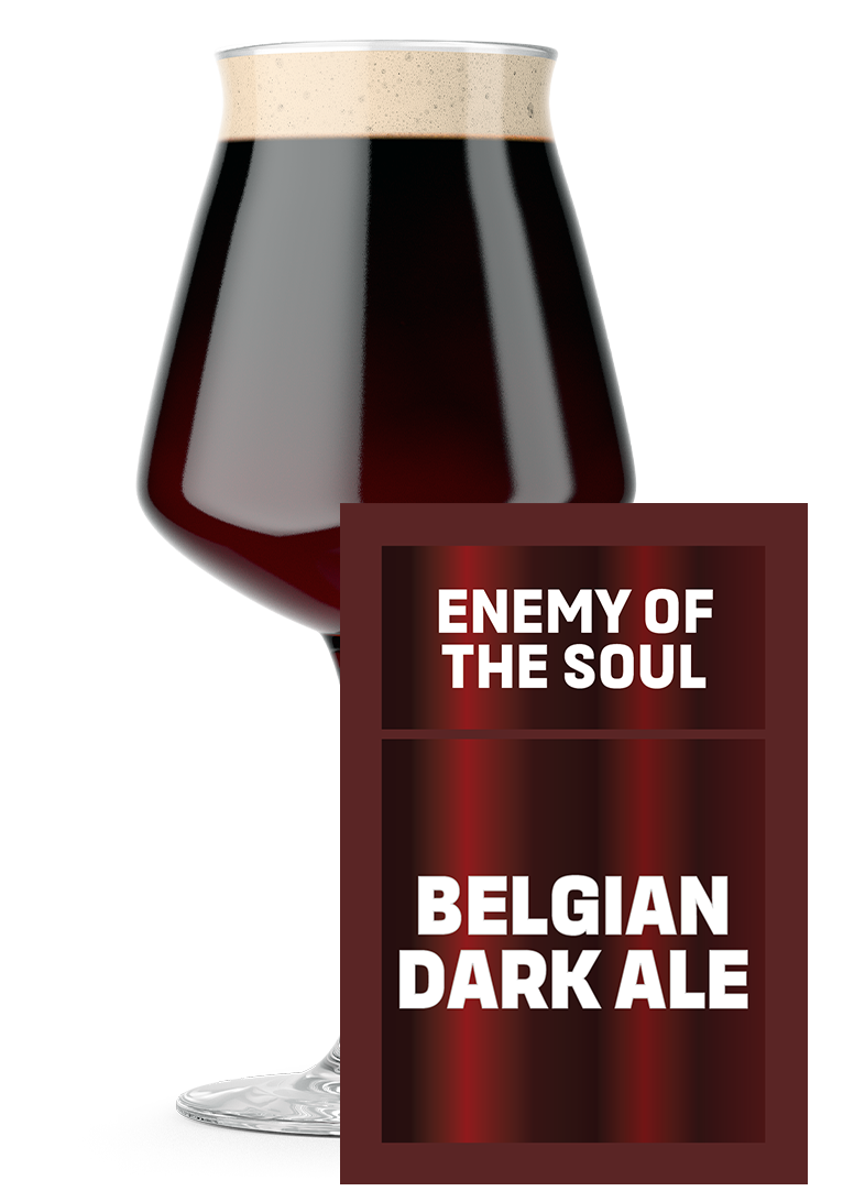 Enemy of the Soul Belgian Strong Dark Ale Sockeye Brewing